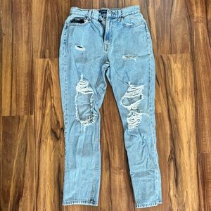 Aeropostale curvy mom jeans in size 2